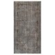 Contemporary Handmade Turkish Area Rug in Gray Color