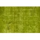 Handmade Turkish Rug Over-dyed in Light Green Color for Modern Home & Office