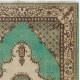 Vintage Handmade Area Rug. Traditional Wool Carpet from Turkey. ca 1970.