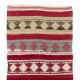 Hand-woven Vintage Anatolian Runner Kilim (Flat-weave) with Geometric Design