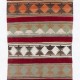 Hand-woven Vintage Anatolian Runner Kilim (Flat-weave) with Geometric Design