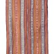 Banded Nomadic Kilim Runner, Flat-Weave Rug