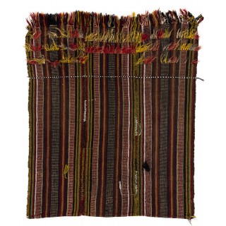 Tribal Kurdish Kilim. Flatweave Floor Covering or Wall Hanging