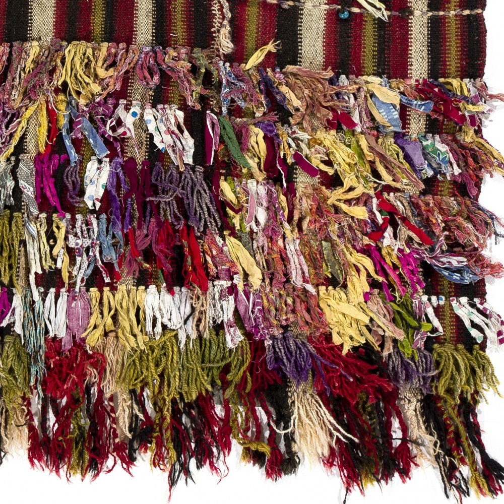 Colorful Tribal Kilim Rug, Handwoven Wool Flatweave Wall Hanging Colorful Tribal Kilim Rug, Handwoven Wool Flatweave Wall Hanging