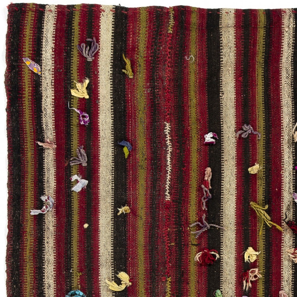 Colorful Tribal Kilim Rug, Handwoven Wool Flatweave Wall Hanging Colorful Tribal Kilim Rug, Handwoven Wool Flatweave Wall Hanging