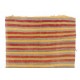 Striped Nomadic Kilim Runner in Yellow, Red and Gray Stripes, '100% Wool'