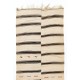 Vintage Flatweave Kilim Runner. Made of %100 Natural Undyed Wool