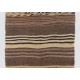 Vintage Striped Anatolian Kilim Runner. %100 Wool. Reversible