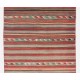 Striped Midcentury Nomadic Kilim Rug