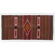 Nomadic Vintage Anatolian Kilim Rug. Flat-Weave Carpet, 100% Wool