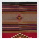 Vintage Anatolian Kilim, Flat-Woven Wool Rug