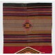 Vintage Anatolian Kilim, Flat-Woven Wool Rug