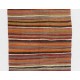 Vintage Nomadic Kilim Runner. 100% Handspun Wool.