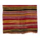 Hand-woven Vintage Central Anatolian Kilim (Flat-weave), All Wool