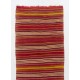Hand-woven Vintage Central Anatolian Runner Kilim (Flat-weave), 100% Wool