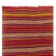 Hand-woven Vintage Central Anatolian Runner Kilim (Flat-weave), 100% Wool Hand-woven Vintage Central Anatolian Runner Kilim (Flat-weave), 100% Wool