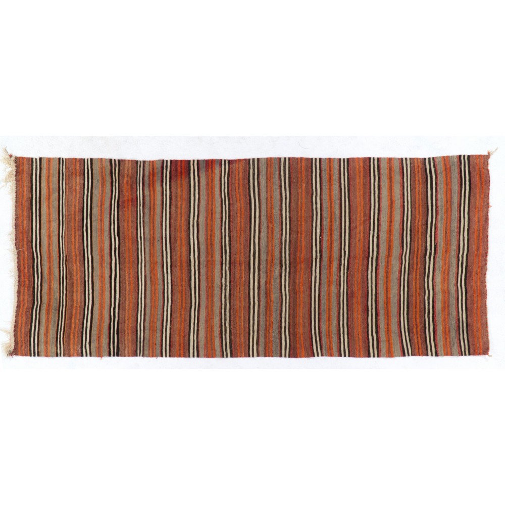 Hand-woven Vintage Central Anatolian Kilim (Flat-weave), All Wool