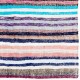 Vintage Handwoven Striped Cotton Kilim, Flatweave Rag Rug for Home or Office Vintage Handwoven Striped Cotton Kilim, Flatweave Rag Rug for Home or Office