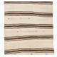 Vintage Kilim Runner. %100 Wool. Flat-Weave Hallway Rug