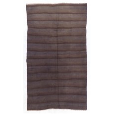 Hand-woven Vintage Striped Turkish Kilim (Flat-weave), All Wool
