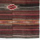 Vintage Handwoven Turkish Kilim, Traditional Flatweave Rug, 100% Wool Vintage Handwoven Turkish Kilim, Traditional Flatweave Rug, 100% Wool