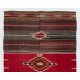 Hand-woven Vintage Turkish Kilim (Flat-weave), All Wool