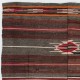 Vintage Handwoven Turkish Kilim, Traditional Flatweave Rug, 100% Wool Vintage Handwoven Turkish Kilim, Traditional Flatweave Rug, 100% Wool