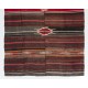 Hand-woven Vintage Turkish Kilim (Flat-weave), All Wool