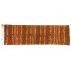 Hand-woven Vintage Banded Turkish Kilim (Flat-weave) with Striped Design, All Wool	