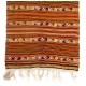 Hand-woven Vintage Banded Turkish Kilim (Flat-weave) with Striped Design, All Wool	