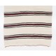 Hand-woven Vintage Striped Anatolian Runner Kilim (Flat-weave). %100 Wool. Reversible