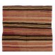 Hand-woven Vintage Central Anatolian Kilim (Flat-weave), 100% Wool Hand-woven Vintage Central Anatolian Kilim (Flat-weave), 100% Wool