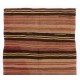 Hand-woven Vintage Central Anatolian Kilim (Flat-weave), 100% Wool