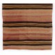 Hand-woven Vintage Central Anatolian Kilim (Flat-weave), 100% Wool Hand-woven Vintage Central Anatolian Kilim (Flat-weave), 100% Wool