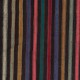 Vintage Handwoven Anatolian Kilim, Colorful Striped Flatweave Rug, 100% Wool