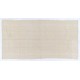 Hand-woven Vintage Banded Runner Kilim (Flat-weave) in Cream