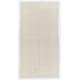 Hand-woven Vintage Banded Runner Kilim (Flat-weave) in Cream