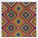 Vintage Nomadic Turkish Kilim