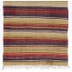 Hand-Woven Anatolian Runner Kilim "Flat-weave" with Striped Design