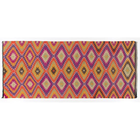 Dazzling Anatolian Kilim, Flat-Weave Rug Dazzling Anatolian Kilim, Flat-Weave Rug