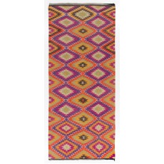 Dazzling Anatolian Kilim, Flat-Weave Rug
