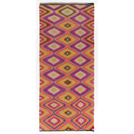 Dazzling Anatolian Kilim, Flat-Weave Rug Dazzling Anatolian Kilim, Flat-Weave Rug