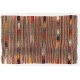 Colorful Vintage Handmade Boho Kilim Rug, Flat-weave Eclectic Style Carpet