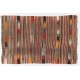 Colorful Vintage Nomadic Kilim, Flat-Woven Wool Floor Covering