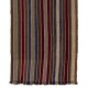Vintage Striped Turkish Kilim Rug, Hand-Woven Runner