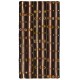 Hand-Woven Vintage Banded Nomadic Kilim, Flat-Weave Turkish Wool Rug