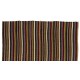 Vintage Striped Flat-Woven Kilim Rug