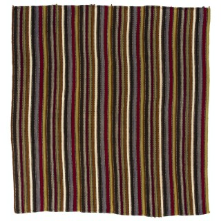 Vintage Striped Flat-Woven Kilim Rug