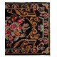 Vintage Bessarabian Kilim, Floral Handwoven Wool Rug from Moldova