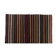 Vintage Hand-Woven Anatolian Kilim with Stripes